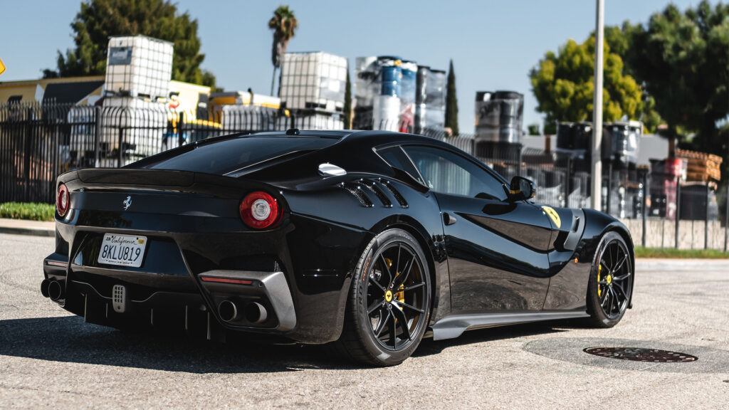 Ferrari F12 Paint Protection Film Wrap