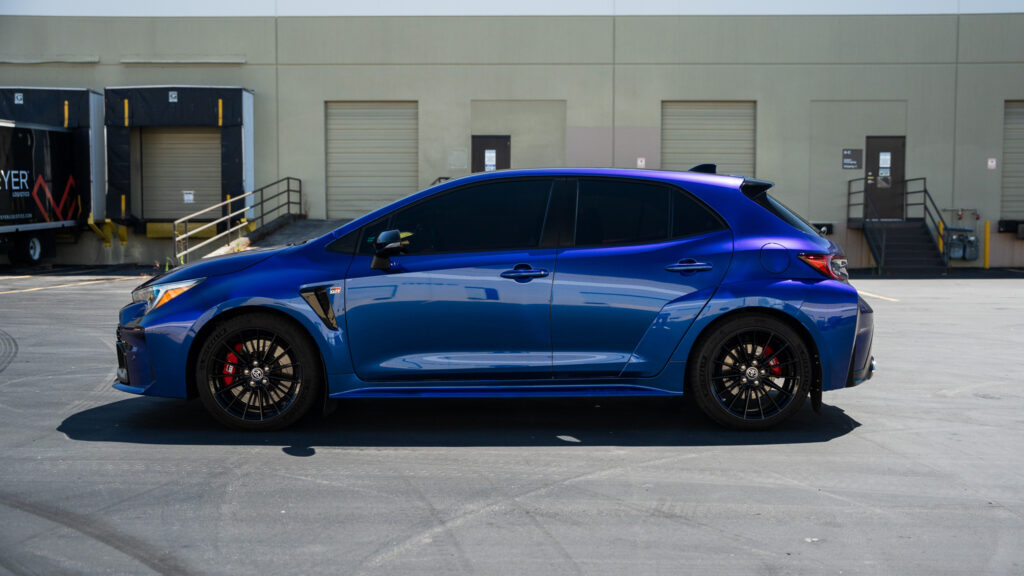Toyota GR Corolla in STEK Color Change PPF