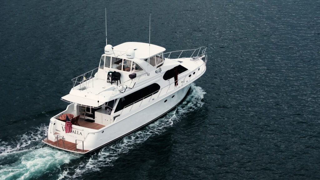STEK Marine products on 64' Ocean Alexander yacht 