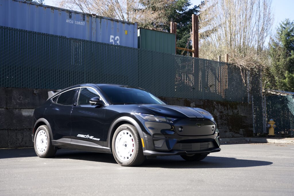 Ford Mach E Rally with STEK Lunaray Tint